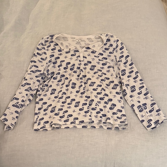 Roller Rabbit Moby Whales Pajama Set - Picture 2 of 5